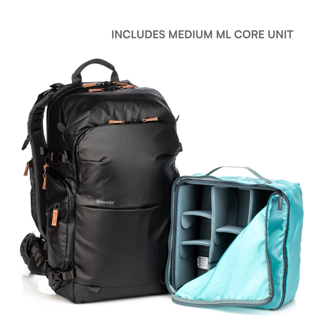 Shimoda Explore V2 30 Starter Kit Black · Medium Mirrorless Core Unit